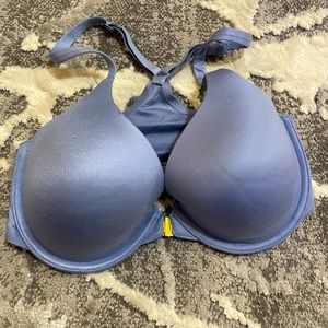 Mae Women's Soft Microfiber Bonded Front Closure T-Shirt Bra